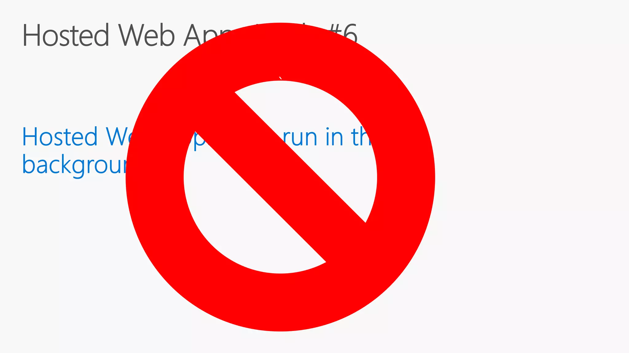 Build 2016 - P447 - Hosted Web Apps Myth #4: Hosted Web Apps Take Too Long to Load