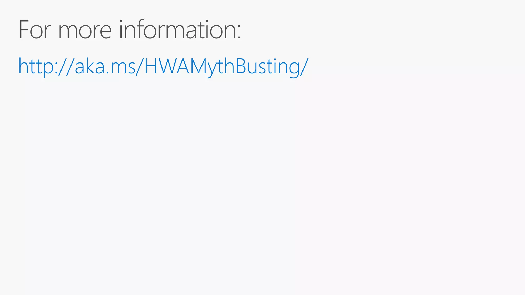 Build 2016 - P447 - Hosted Web Apps Myth #4: Hosted Web Apps Take Too Long to Load