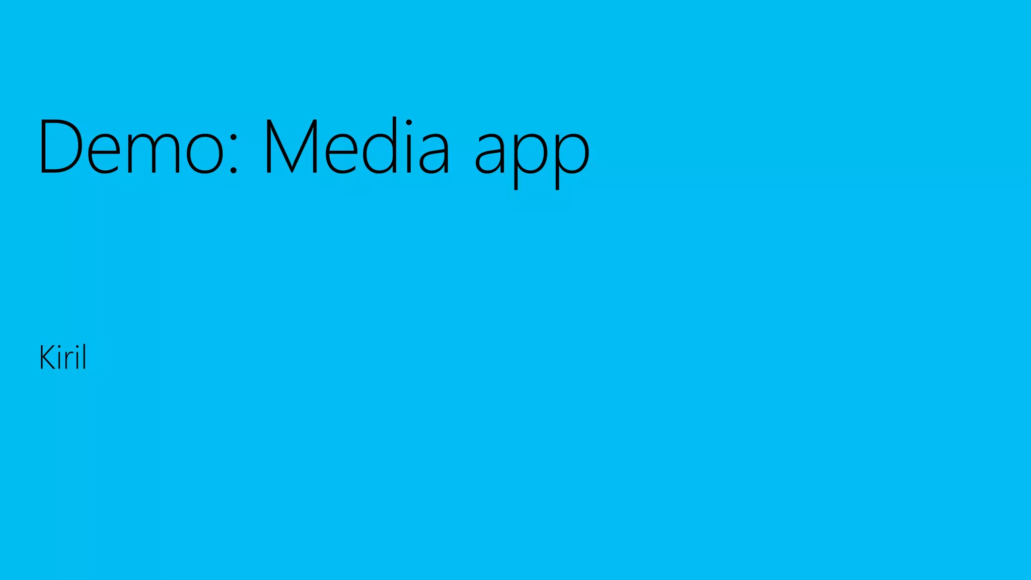 Build 2016 - P447 - Hosted Web Apps Myth #4: Hosted Web Apps Take Too Long to Load