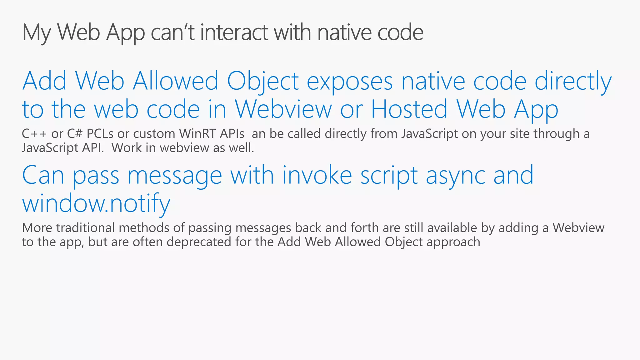 Build 2016 - P447 - Hosted Web Apps Myth #4: Hosted Web Apps Take Too Long to Load
