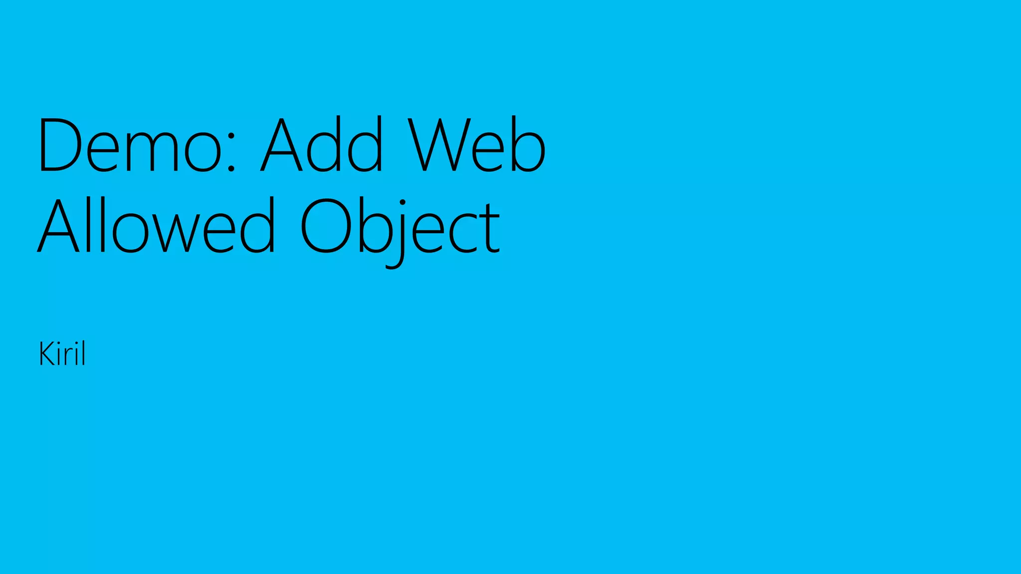 Build 2016 - P447 - Hosted Web Apps Myth #4: Hosted Web Apps Take Too Long to Load