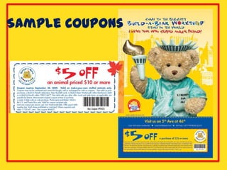 Sample Coupons
 