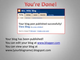 Build A Better Blog