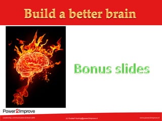 (c) Gustaaf.Vocking@power2improve.nl

 