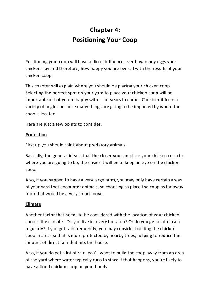 Build A Chicken Coop How To Build A Chicken Coop Guide