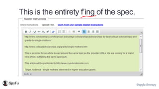 @spyfu @mrspy
This is the entirety f’ing of the spec.
 