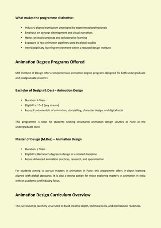 Animation Curriculum.pdf Build a Creative Career in One of the Best Animation Colleges in India.pdf