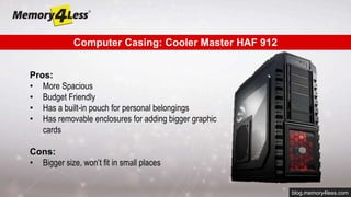 Memory4less Computer Gateway Guide to Build A High-Performance Custom Gaming PC | PPTX