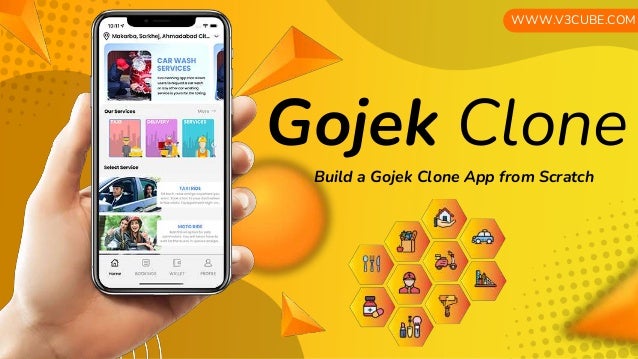 WWW.V3CUBE.COM
Gojek Clone
Build a Gojek Clone App from Scratch
 