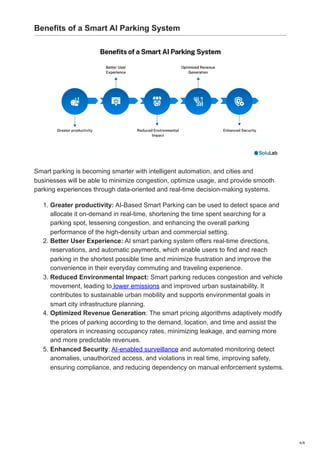 AI-Powered Smart Parking Management Systems for Urban Efficiency | PDF