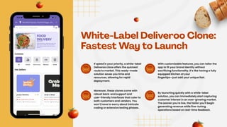 Build a Multi-Vendor Food Delivery App Like Deliveroo | PDF
