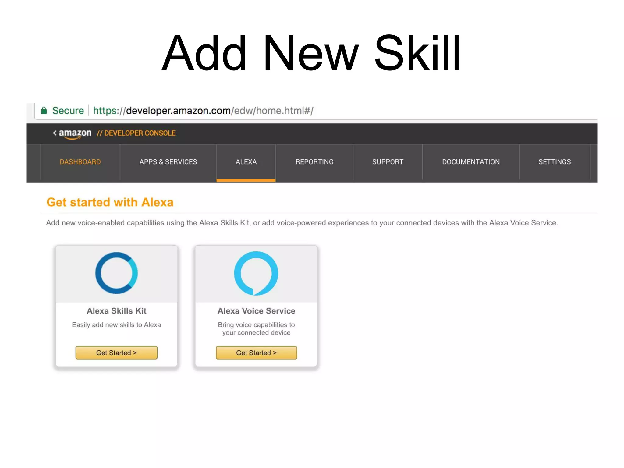 Add New Skill
 
