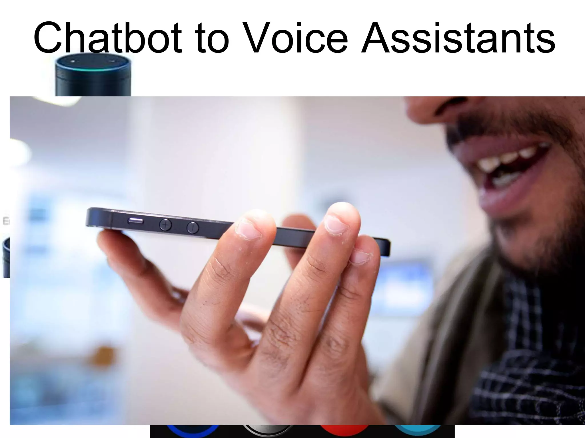 Chatbot to Voice Assistants
 