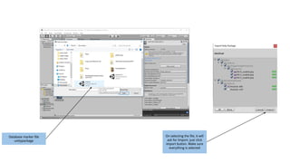 Database marker file
unitypackage
On selecting the file, it will
ask for Import. Just click
import button. Make sure
everything is selected
 