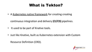 Build and Deploy Cloud Native Camel Quarkus routes with Tekton and ...