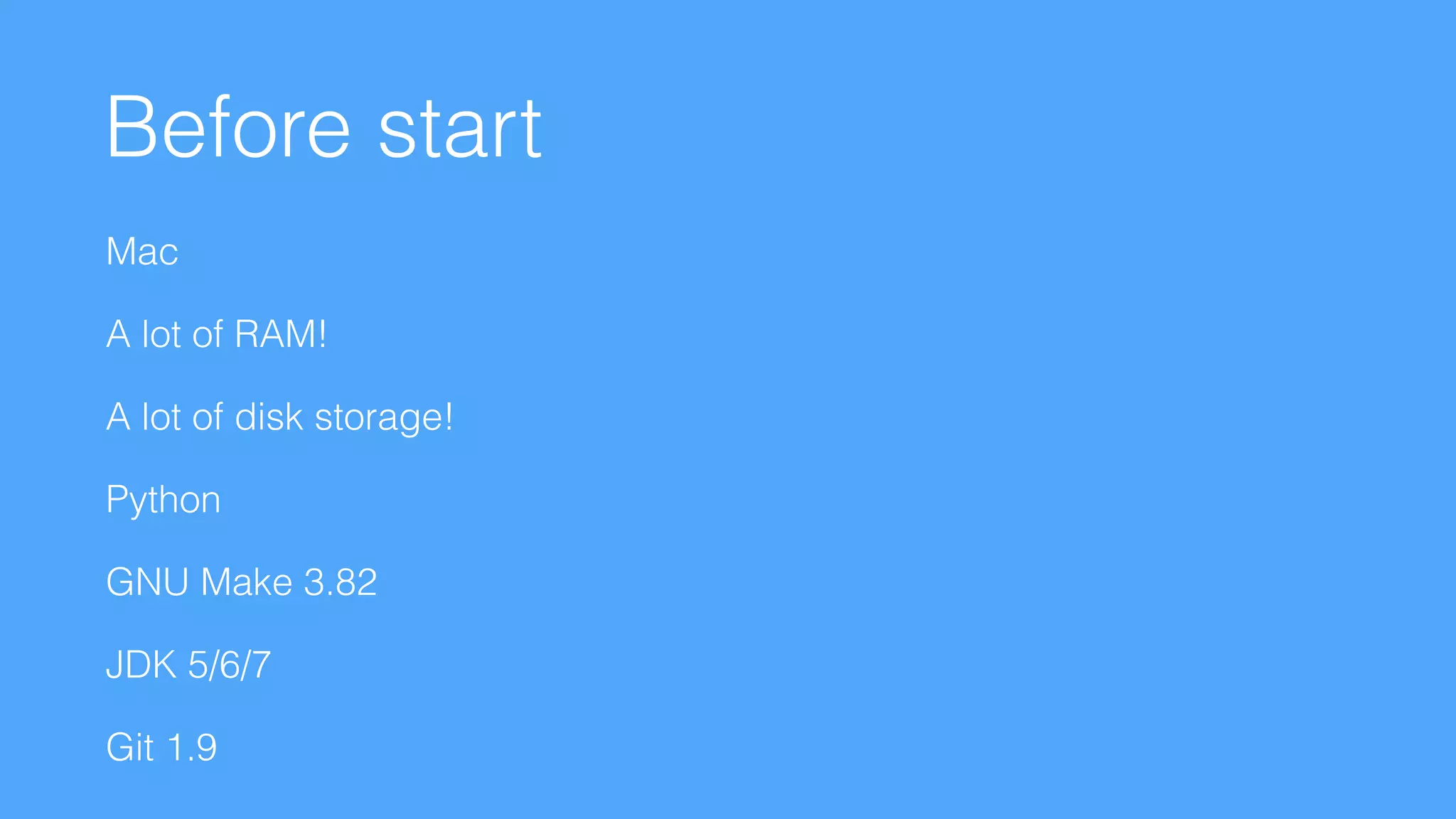 Build android os on osx ppt