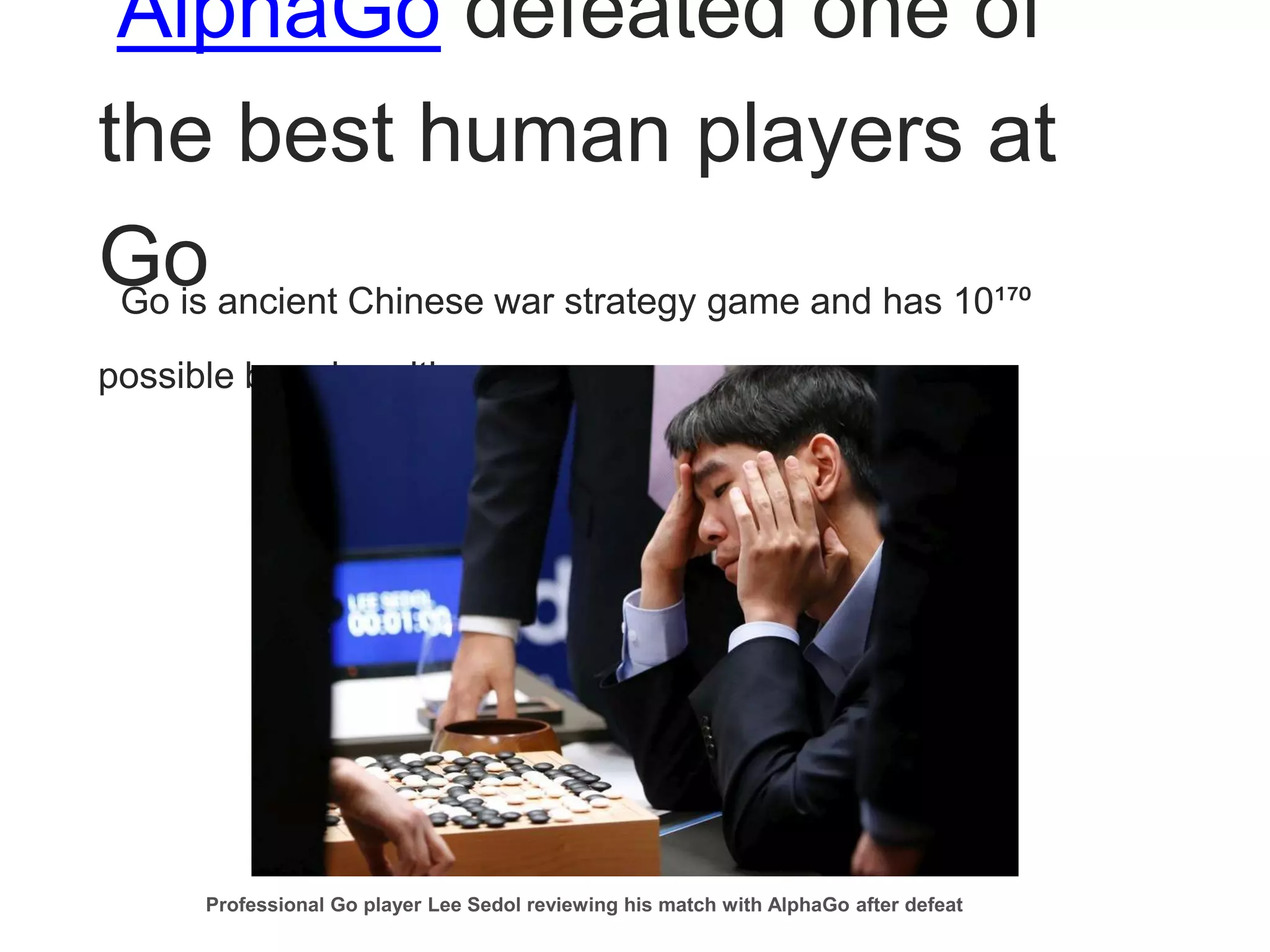 AlphaGo
 