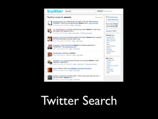 Twitter Search
 