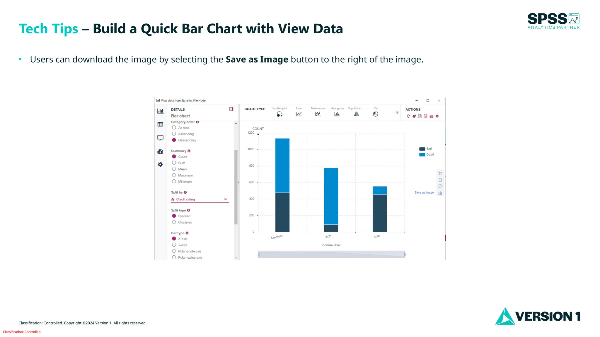 Build a Quick Bar Chart with Data View in IBM SPSS Modeler.pptx