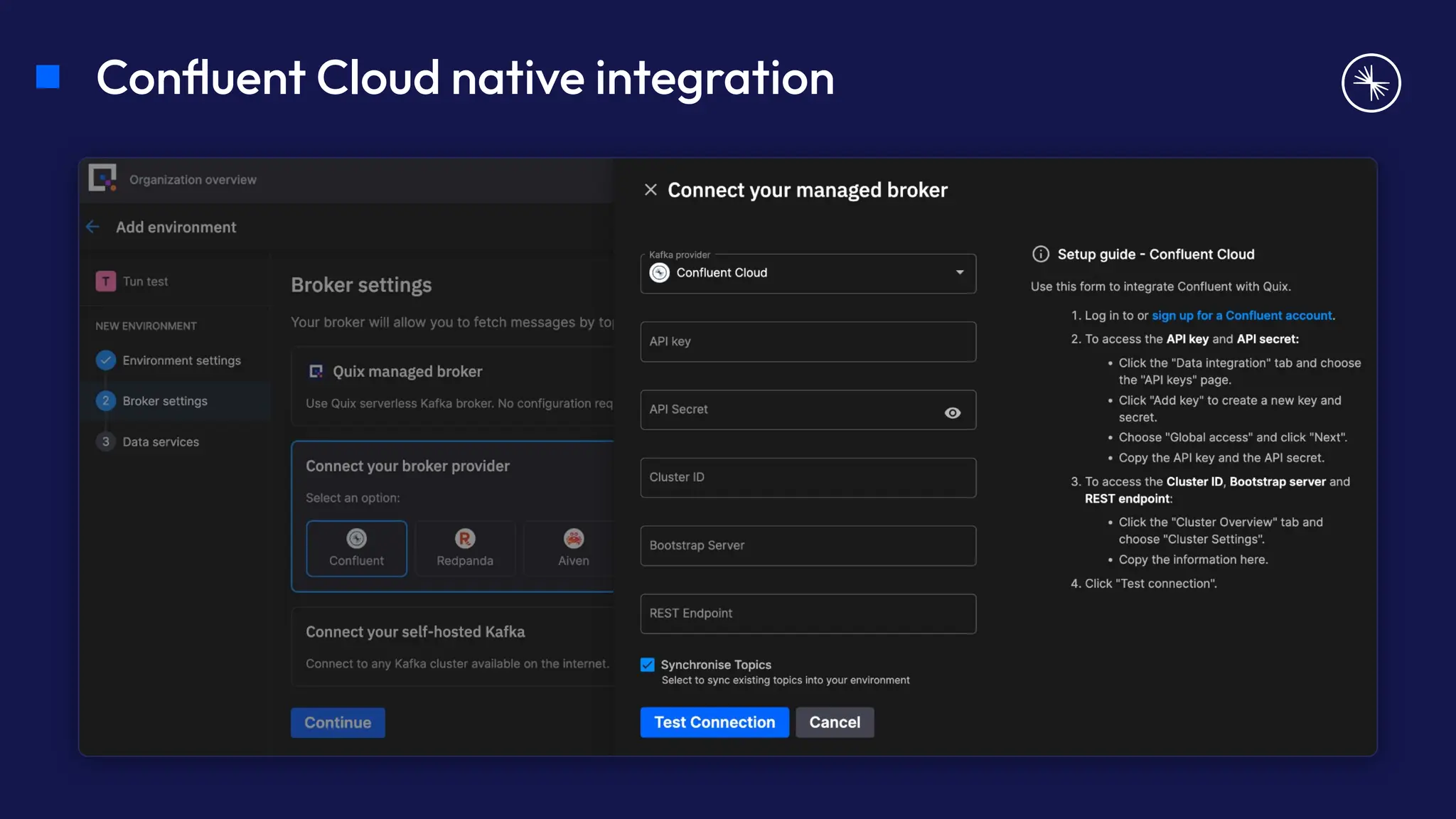Conﬂuent Cloud native integration
 