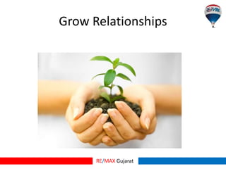 RE/MAX Gujarat
Grow Relationships
 