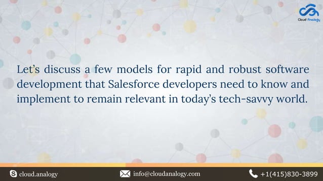 Build Better Software Faster Using Different Conceptual Models | PPT