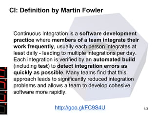 Fowler Continuous Integration , Evolutionary Database Design – BTQPQV