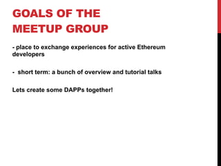 building dapps ethereum meetup san francisco