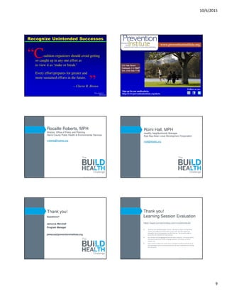 BUILD effective coalition building | PDF