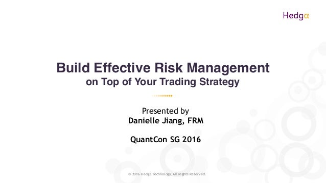 Build trading strategies