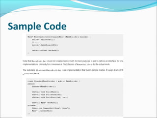 Sample Code
 