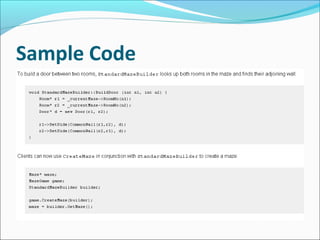Sample Code
 