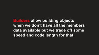 Builder pattern vs constructor | PPTX