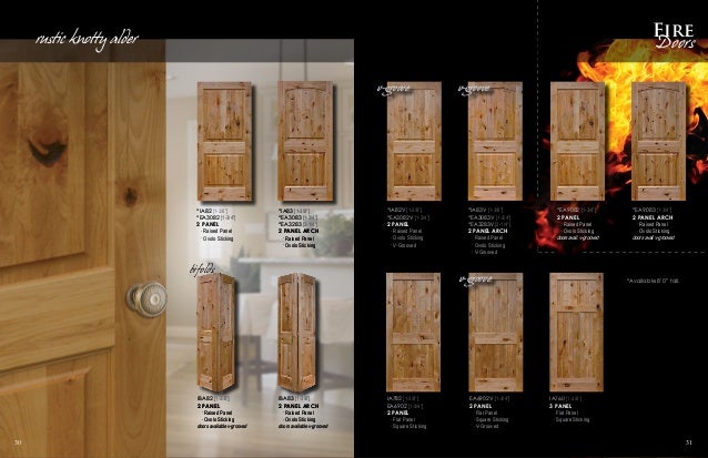 Builders Choice By Orepac Stile Rail Doors Catalog