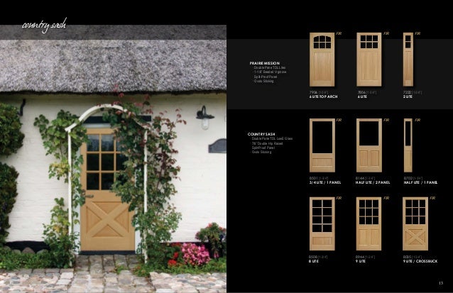 Builders Choice By Orepac Stile Rail Doors Catalog