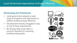 Bc Energy Code Implementing the B.C. Energy Step Code | PDF