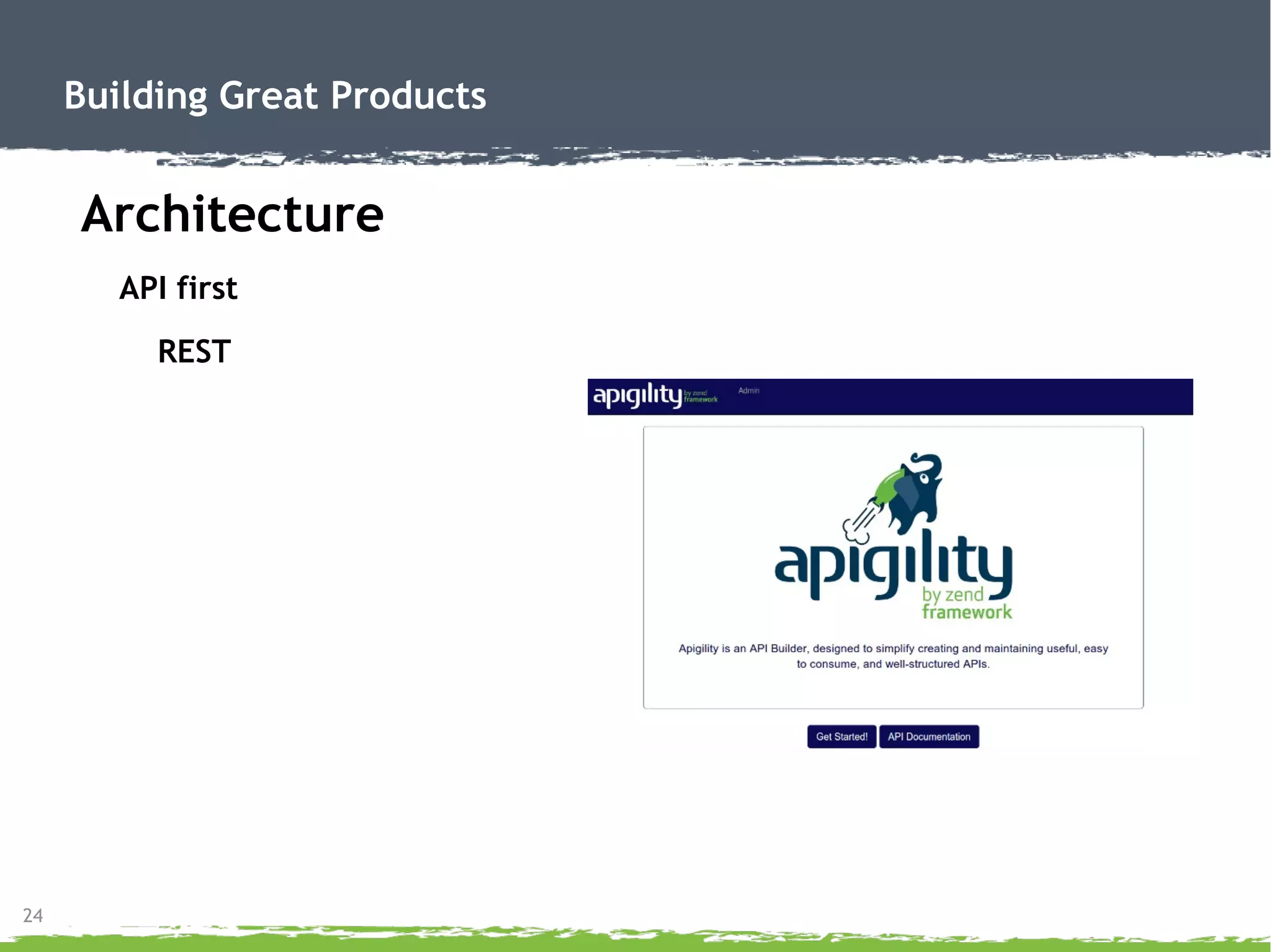24
Building Great Products
Staffing
Agencies
User groups
 