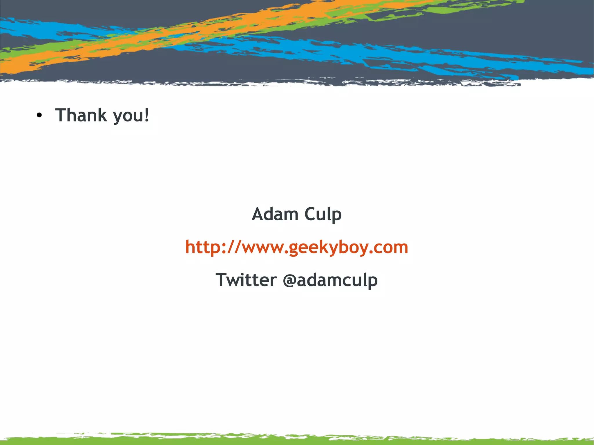 47
Building Great Products
● Recap
– Vision
– Requirements
– Timelines
– Developers
 