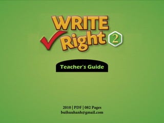 Teacher’s Guide
2010 | PDF | 082 Pages
buihuuhanh@gmail.com
 