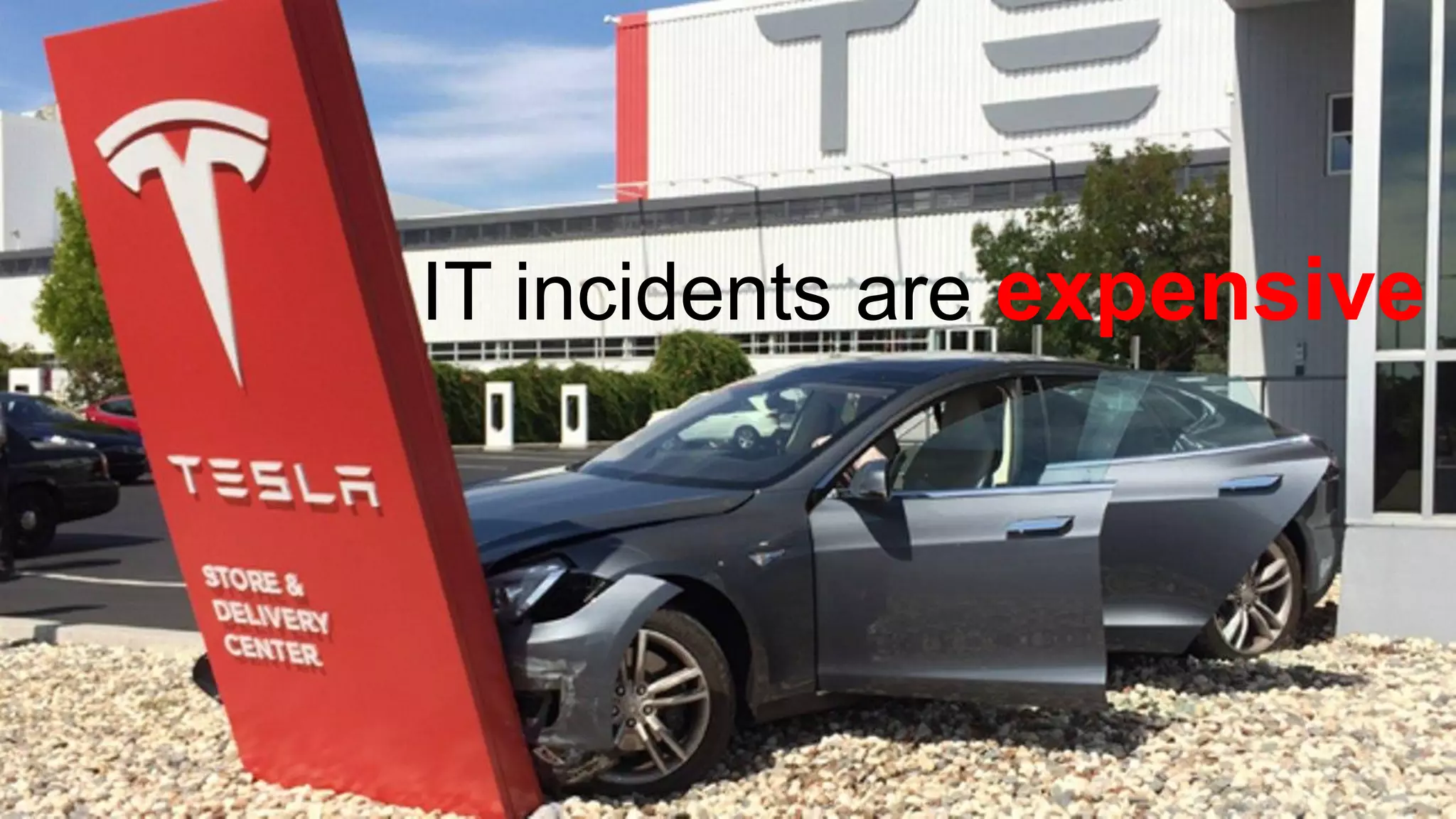 IT incidents are expensive
 