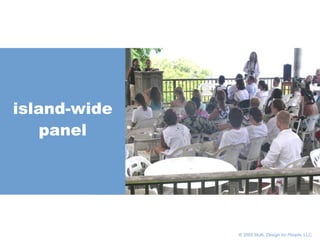       © 2005 Multi,  Design for People , LLC island-wide panel 