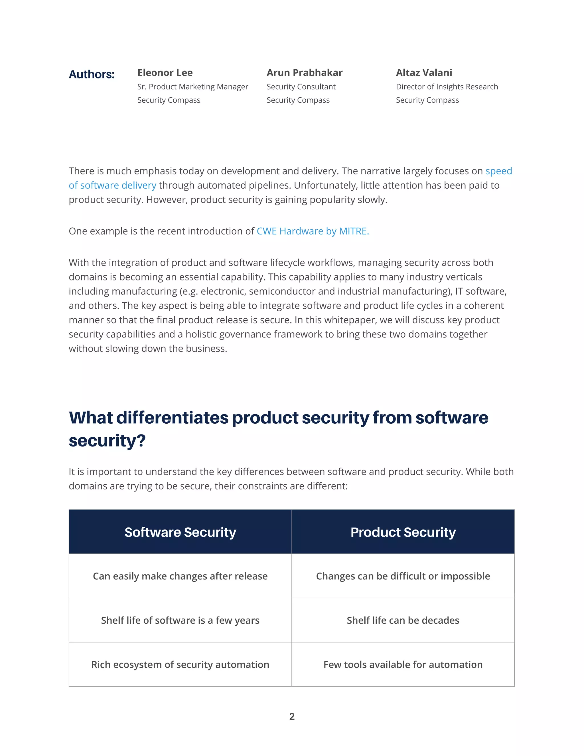 Building a Product Security Practice in a DevOps World | PDF