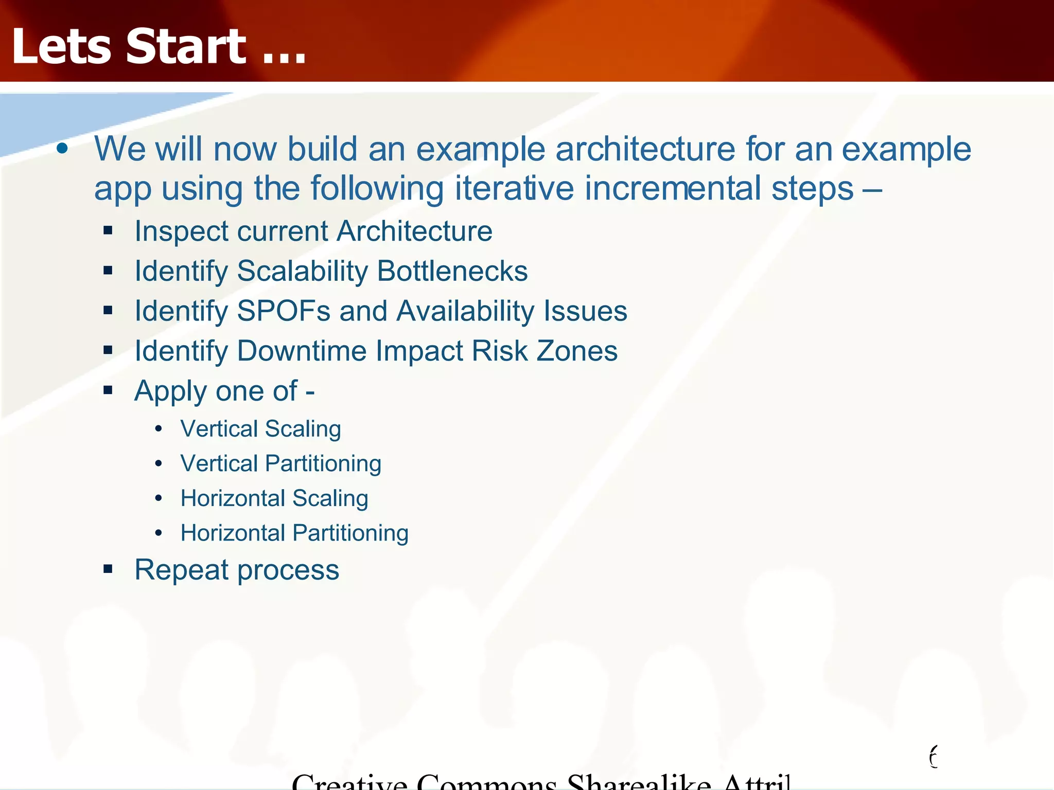 Building a Scalable Architecture for web apps | PPT