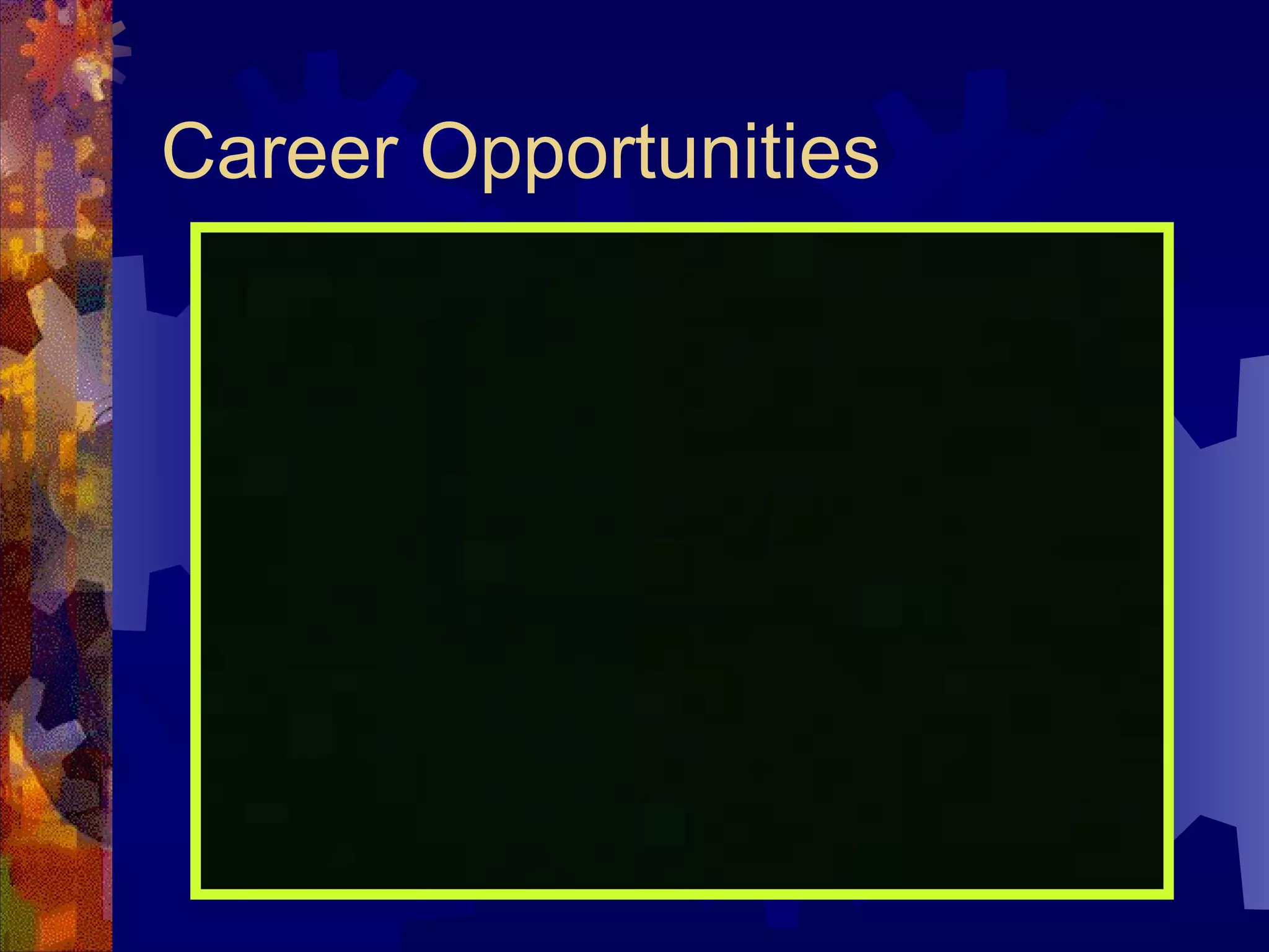 Career Opportunities 