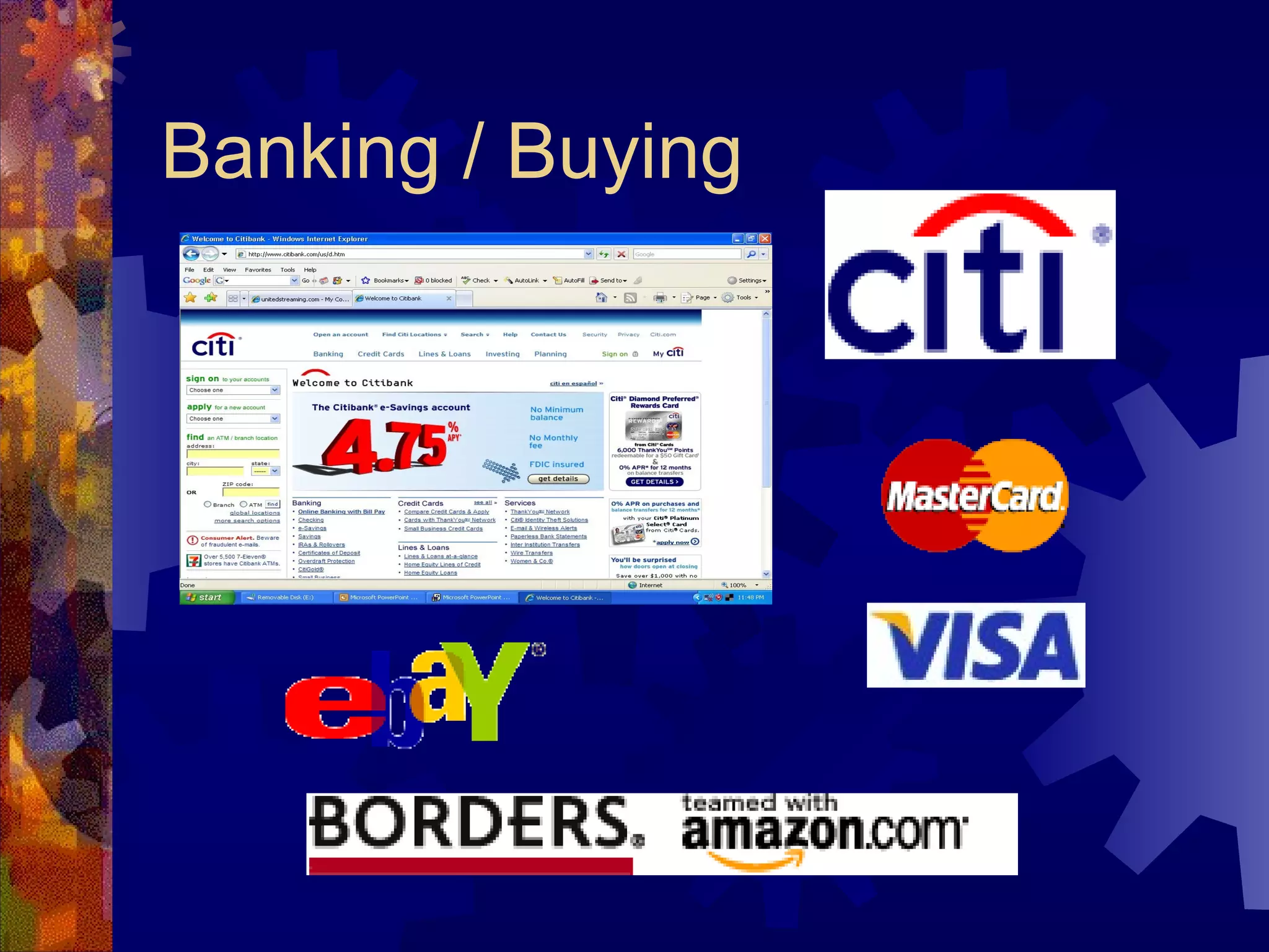 Banking / Buying 