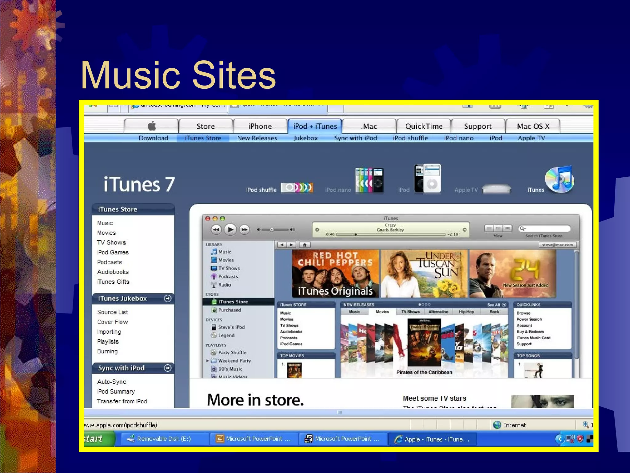 Music Sites 