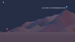 CULTURE OF EXPERIMENTATION
 