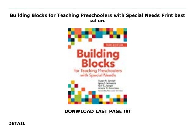 building blocks for preschoolers