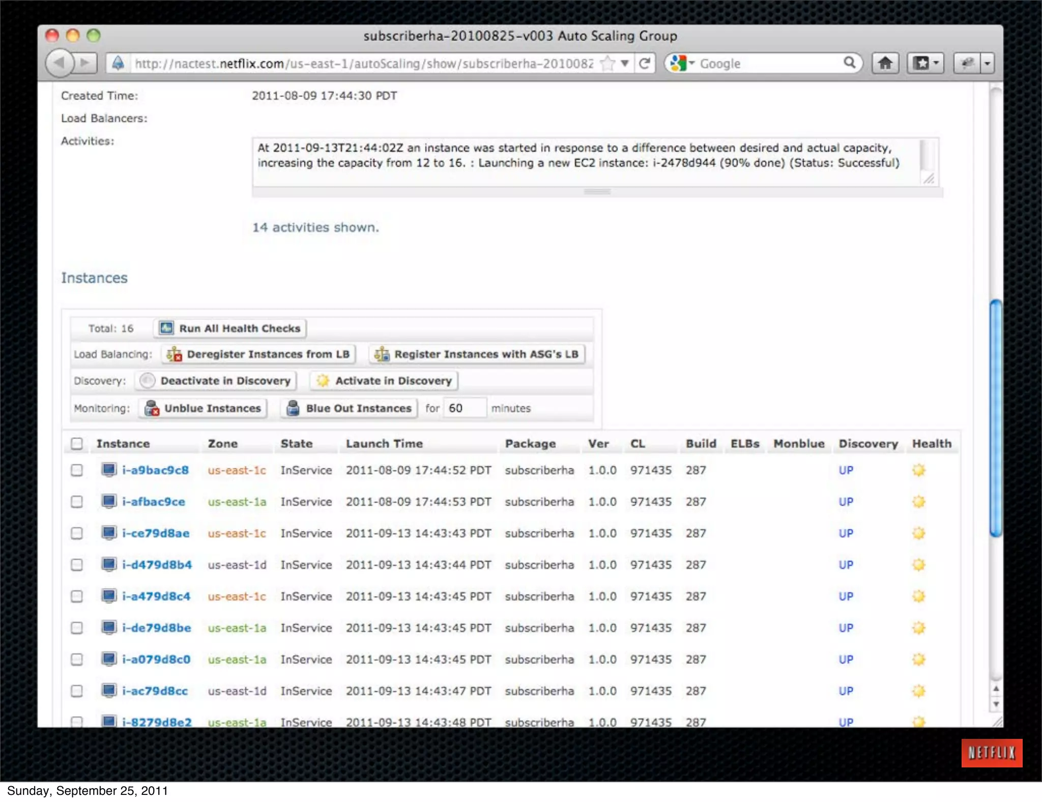 Sunday, September 25, 2011
 