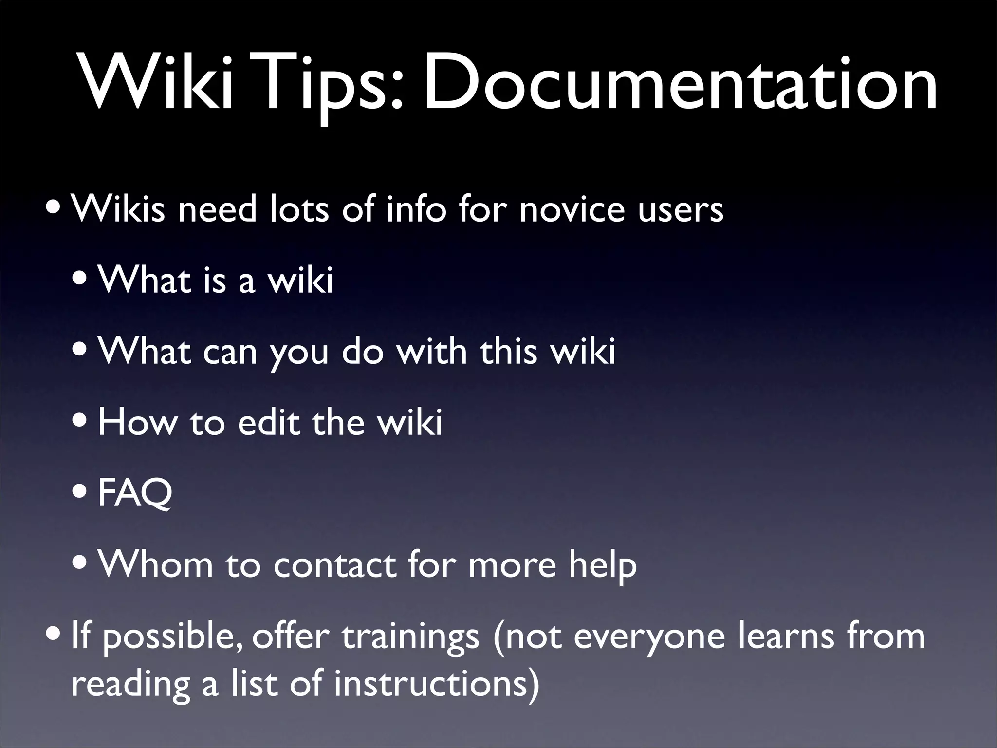 Building Collaborative Applications with Wikis